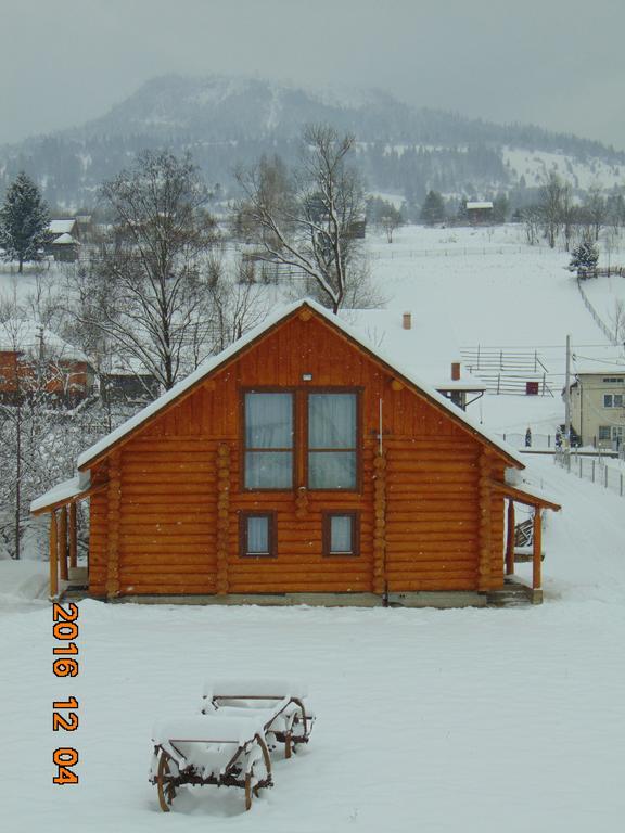 Casutele Din Moisei Hotel Bagian luar foto