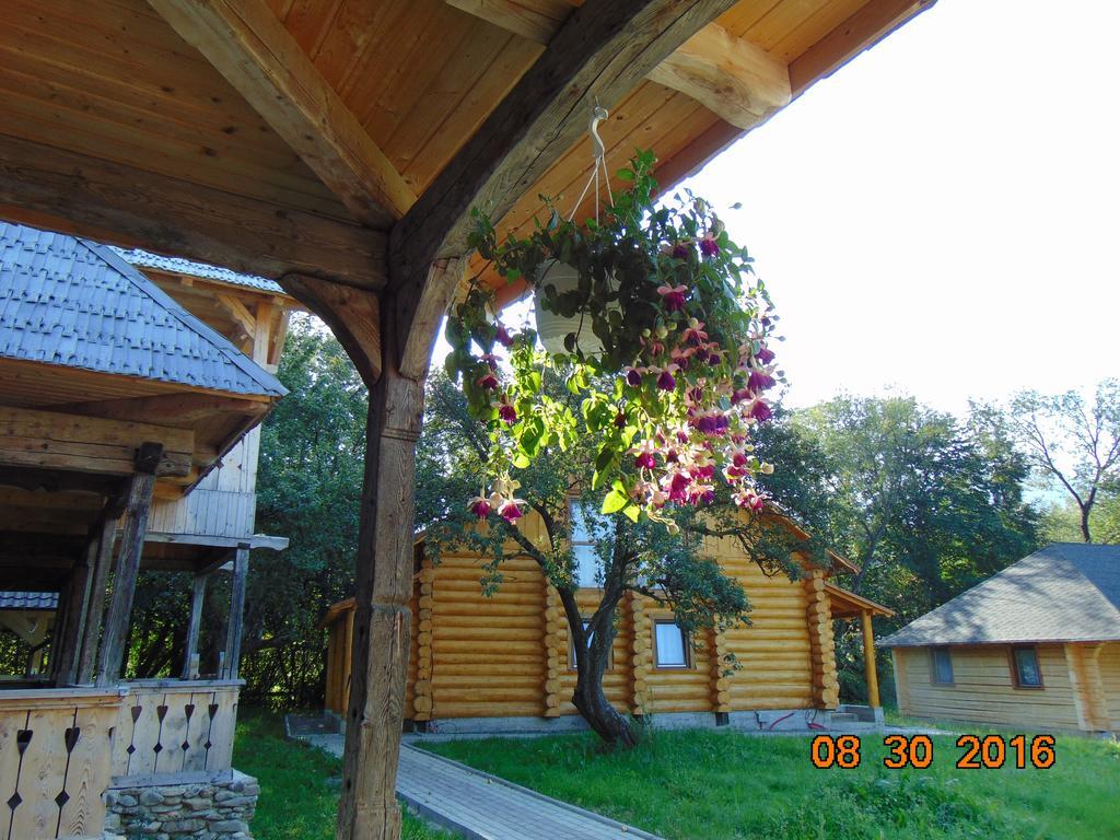 Casutele Din Moisei Hotel Bagian luar foto