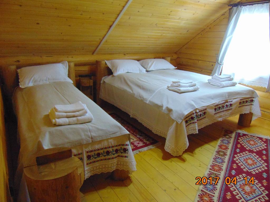 Casutele Din Moisei Hotel Bagian luar foto